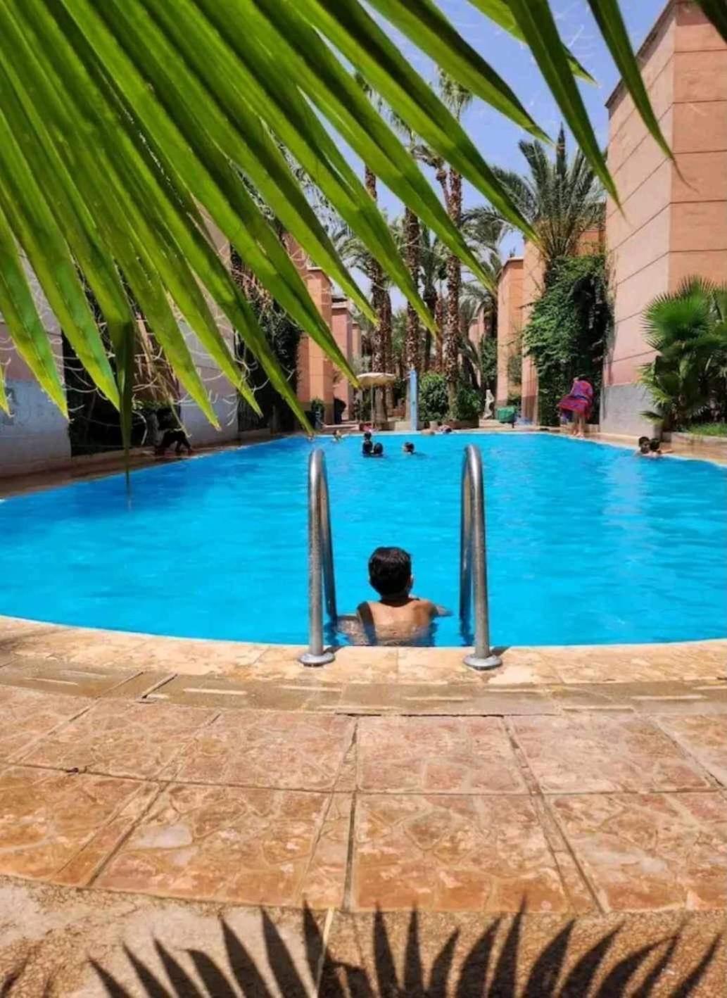 Appartement Dans Residence Avec Piscine مراكش المظهر الخارجي الصورة
